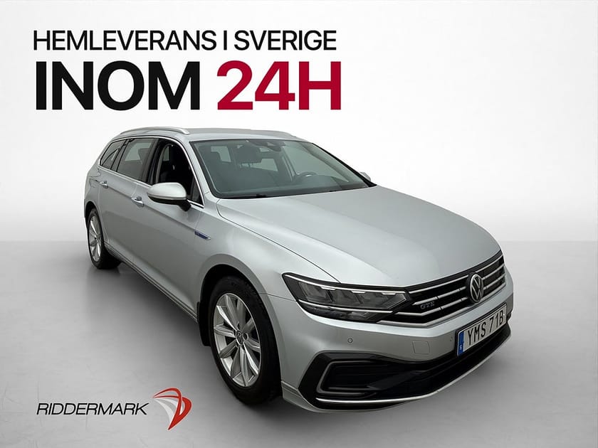 Bild 1 av Volkswagen Passat Sportscombi GTE 1.4 TSI Ladd-Hybrid CarPlay Adaptiv-f