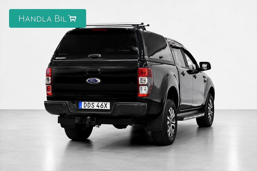 Bild 5 av Ford Ranger Dubbelhytt Wildtrak 2.0 4x4 Kåpa Drag D-Värm Skinn Navi Moms 213hk