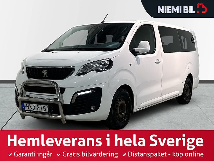 Bild 1 av Peugeot Expert Traveller 2.0 9-sits Dragkrok/Psens/MoK-Värm/SoV-Däck