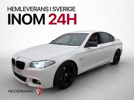 BMW 520d xDrive Sedan M Sport Hifi Sensorer Navi Skinn Drag