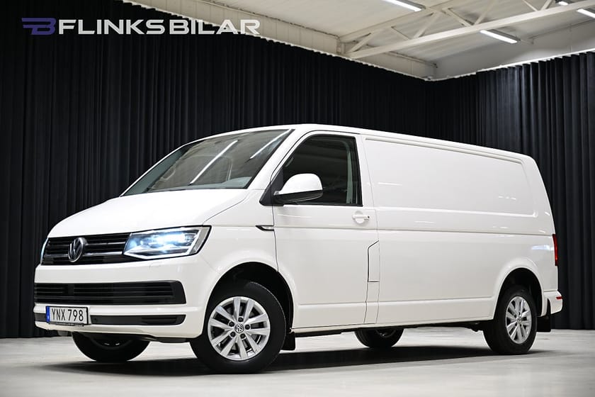 Bild 2 av Volkswagen Transporter DSG 150HK L2 Nedlackad|V-Inredd|EnÄgare|GPS|Backkamera