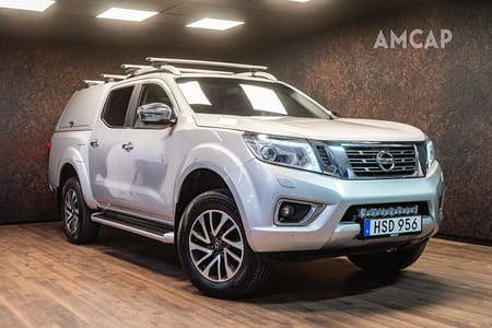Nissan Navara Dubbelhytt 2.3 dCi 4WD Tekna | MOMS | Kåpa | Diffspärr | 1969 kr/m