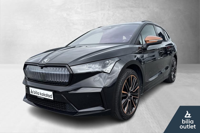 Bilde 1 av Škoda Enyaq iV 80x FoundersEdition,HUD,Skinn,H.feste,360kamera,lavKM