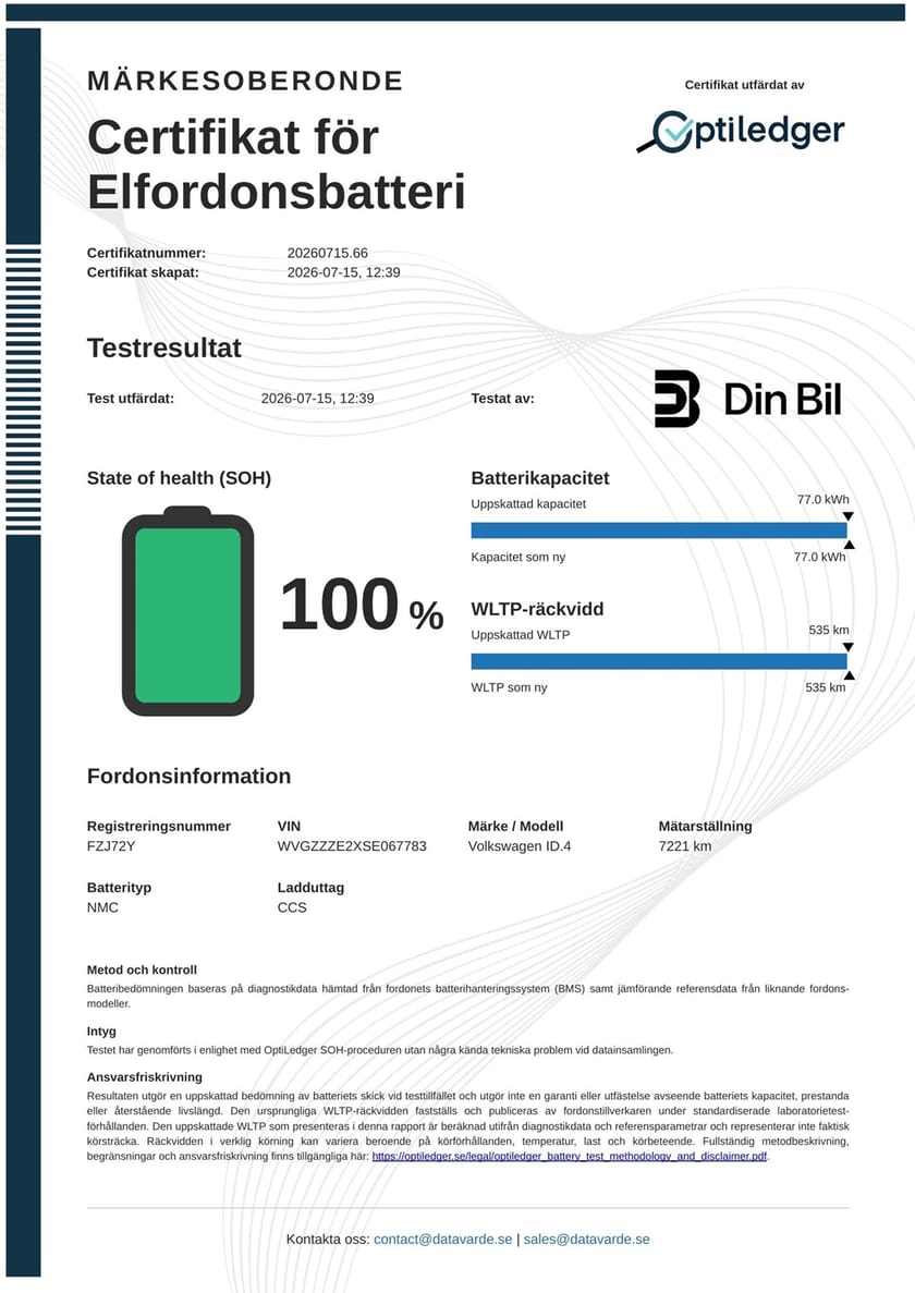 Bild 2 av Volkswagen ID.4 Pro Edition/Dragkrok