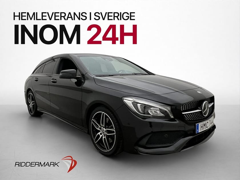 Bild 1 av Mercedes-Benz CLA 250 Shooting Brake SB AMG Pano Kamera Halvskinn Drag