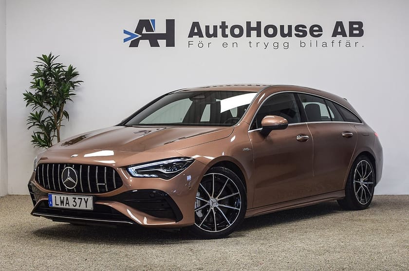Bild 1 av Mercedes-Benz AMG CLA 35 4MATIC Shooting Brake 4M Advanced Plus Widescreen