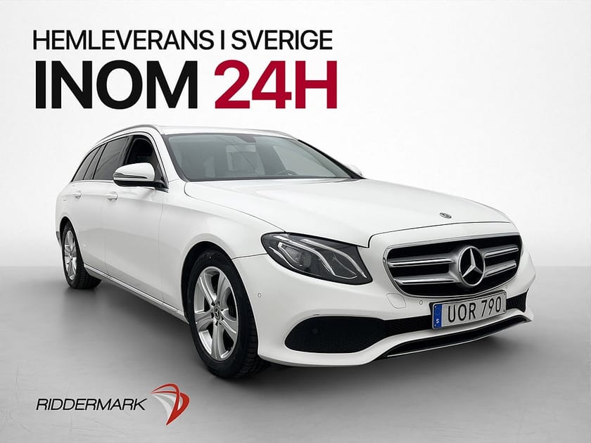 Bild 1 av Mercedes-Benz E 200 T d 200d Avantgarde Kamera Navi Halvskinn Drag