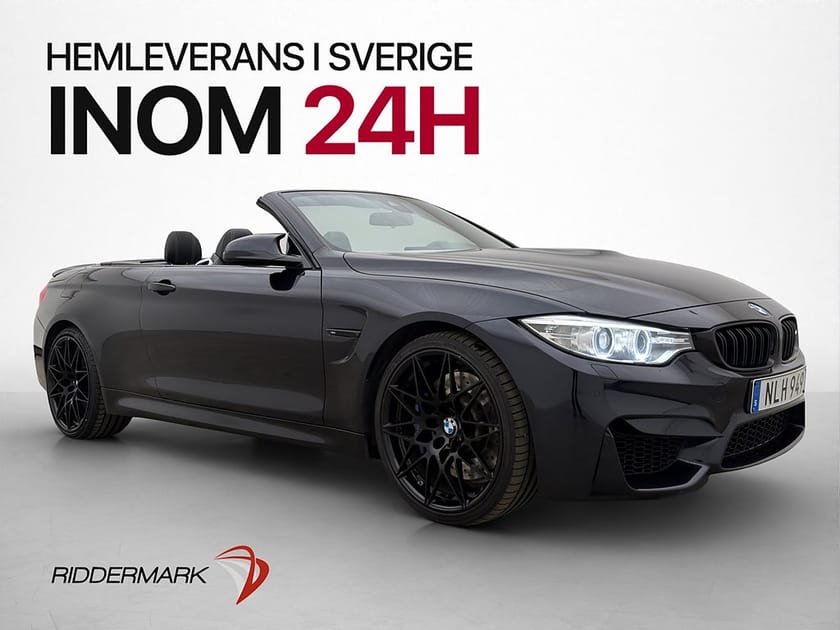 Bild 3 av BMW M4 Convertible 431hk Svensksåld Harman/Kardon Navi Skinn