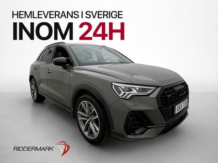 Audi Q3 40 TFSI quattro 190hk Q S Line Kamera Värm Drag B&O Cockpit