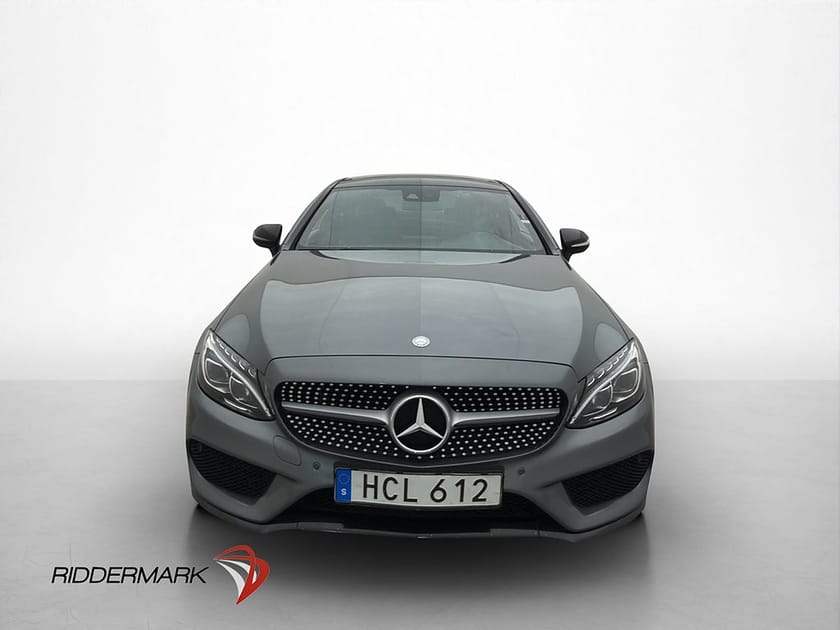 Bild 2 av Mercedes-Benz C 220 d Coupé 220d AMG Line Taklucka Burmester Navi