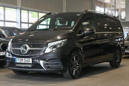 Mercedes-Benz V 300d 4MATIC 3.2t Lång AMG Drag Värmare Läder