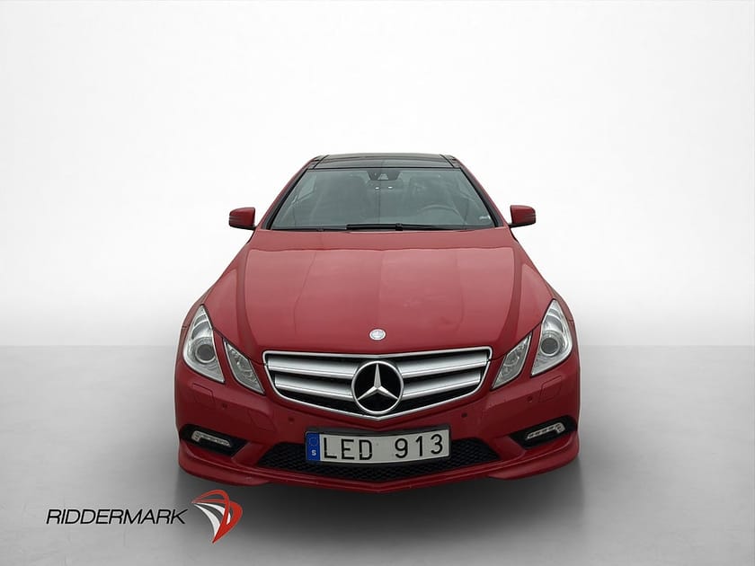 Bild 2 av Mercedes-Benz E 350 Coupé CGI BE E350 292hk AMG Drag Pano Kamera Navi