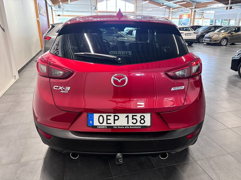 Bild 4 av Mazda CX-3 2.0 SKYACTIV-G AWD 150Hk Optimum Drag Bose Gps V-Hjul