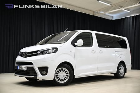 Toyota Proace Verso 144HK Automat|9-Sits|Lång|Dubbeldörr|Lågmil|Leasbar