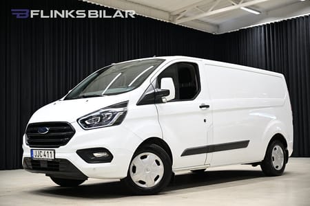 Ford Transit Custom 300 130HK L2 Automat|Backkamera|Inredning||NyKamrem