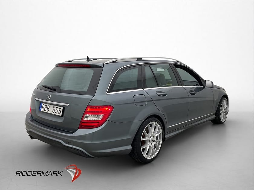 Bild 4 av Mercedes-Benz C 180 T BE 156hk AMG Pano Navi Halvskinn