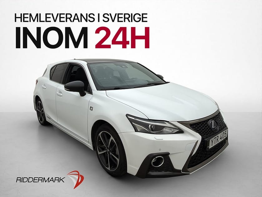 Bild 1 av Lexus CT 200h 136hk F Sport Kamera Adaptiv-Farthållare