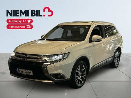 Mitsubishi Outlander 2.2 Di-D 4WD Business Skinn/Ad.Fhåll/Kamera/Drag/MoK