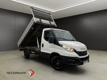 Iveco Daily 35-160 Chassi Cab 2.3 TIPPFLAK DRAGKROK Farthållare 3-Sits Moms