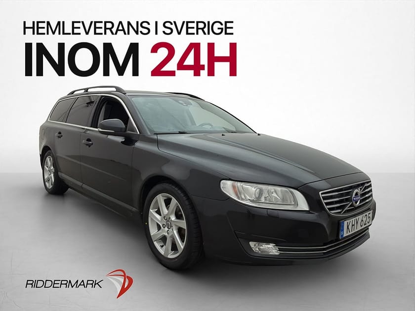 Bild 1 av Volvo V70 D2 Momentum Nybes Väl-servad VOC Rattvärme P-Senso