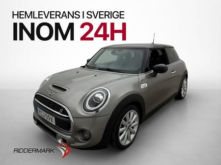 MINI Cooper S 3-dörrars Chili II Pano H/K Kamera Skinn Navi