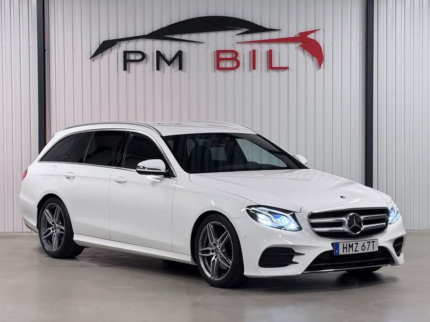 Bild 2 av Mercedes-Benz E 200 T d Fleet 9G-Tronic AMG Line En-Brukare Värmare Drag Navi