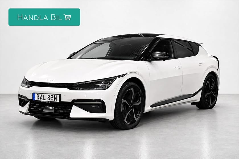 Bild 1 av Kia EV6 77.4 kWh AWD Drag GT-line HUD Meridian Taklucka 325hk