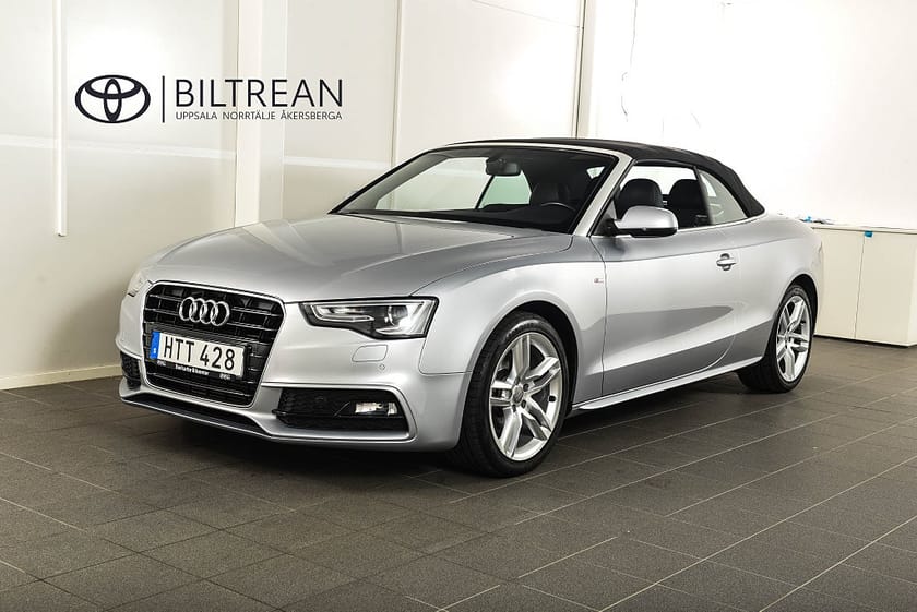 Bild 1 av Audi A5 Cabriolet 1.8 TFSI Nackvärmare Skinn Farthållare