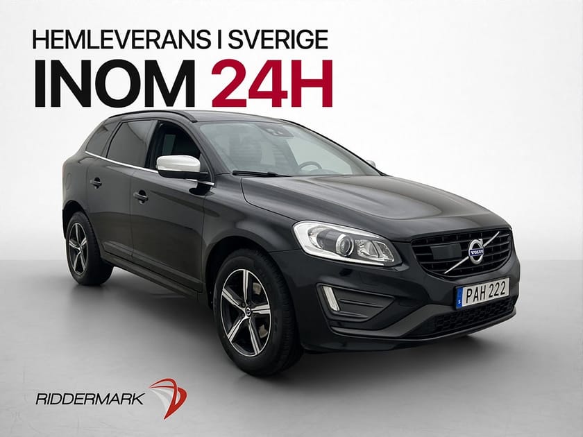 Bild 1 av Volvo XC60 D4 AWD R-Design Värmare Sensorer Navi Skinn BLIS