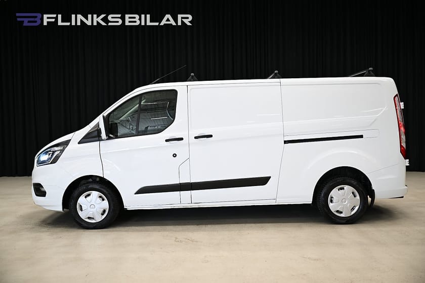 Bild 4 av Ford Transit Custom 300 130HK L2|LED|Dubbeldörr|Drag|Värmare|Lågmil|Moms