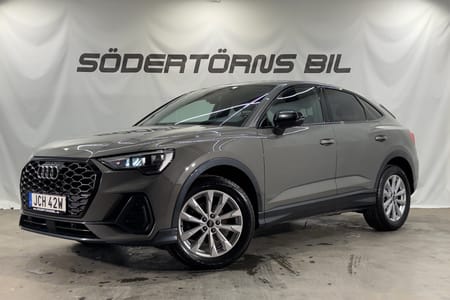 Audi Q3 Sportback 35 TFSI BACKKAMERA COCKPIT SVARTOPTIK MOMSBIL