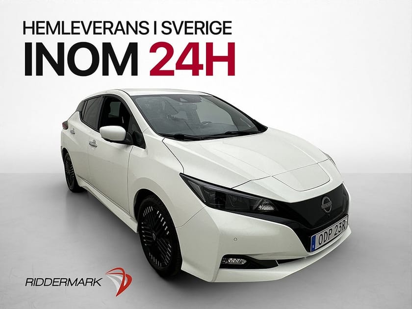 Bild 1 av Nissan Leaf 40 kWh 150hk MOMS 360 Kamera Adaptiv Döda Vinkel