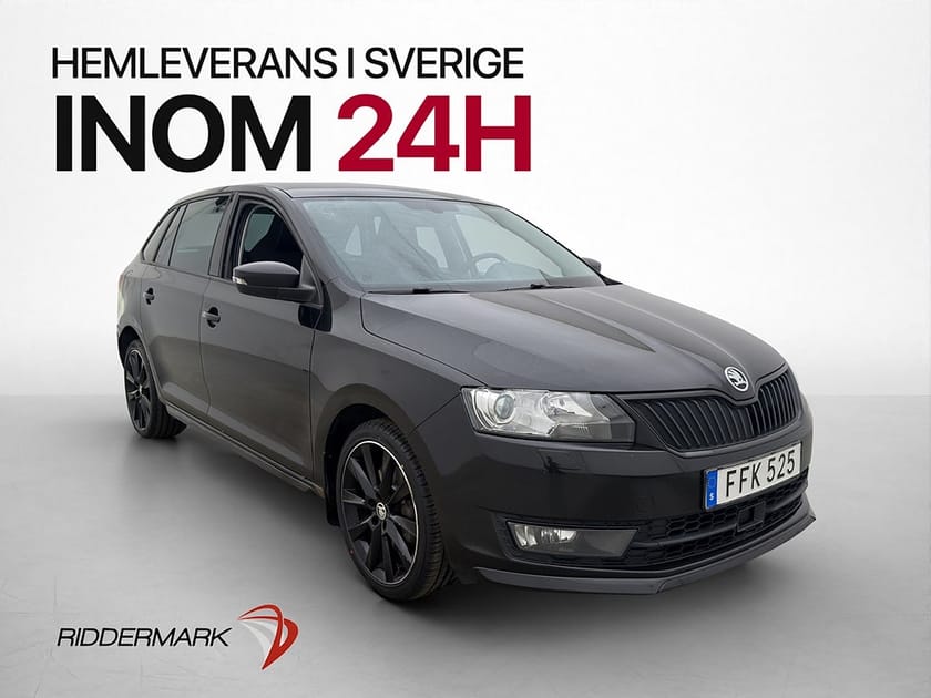 Bild 1 av Škoda Rapid Spaceback Skoda 1.2 TSI 110hk Monte Carlo Pano CarPlay
