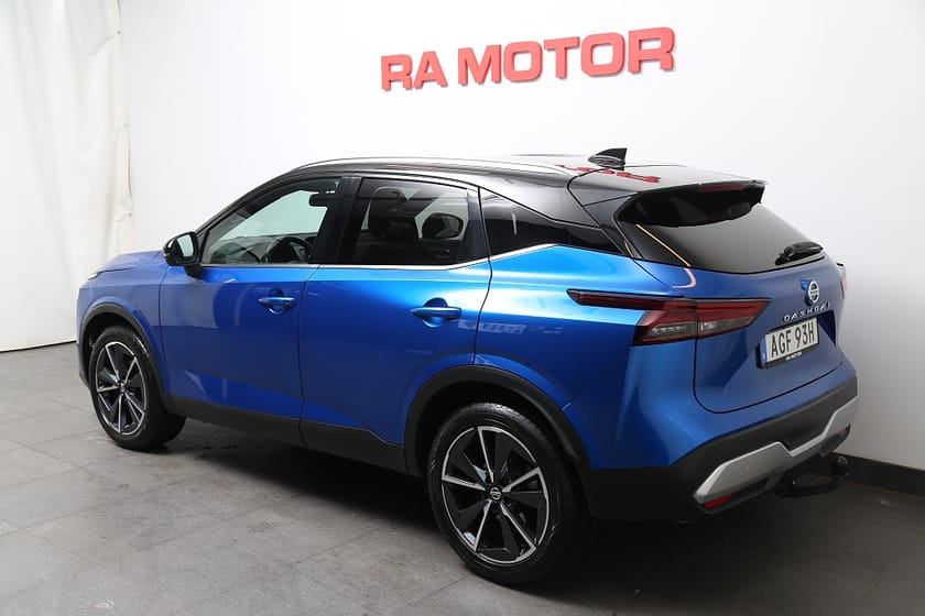 Bild 4 av Nissan Qashqai 1,3 DIG-T XTRONIC-CVT Tekna Design Panorama Motorv Drag