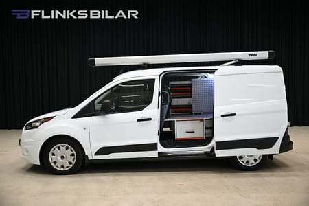 Ford Transit Connect 230 LWB 120HK L2|Servicebil|Dubbelgolv|Dubbeldörr|SeUtr