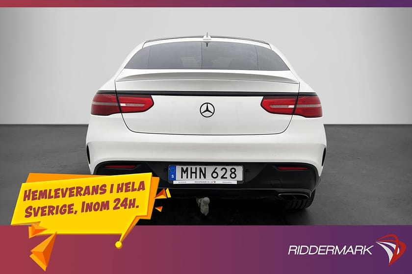 Bild 5 av Mercedes-Benz GLE 450 AMG 4MATIC Coupé Pano Värmare H/K Drag 360°