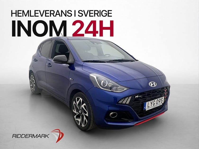 Bild 3 av Hyundai i10 1.0 T-GDI 100hk N-Line B-Kamera Farthållare