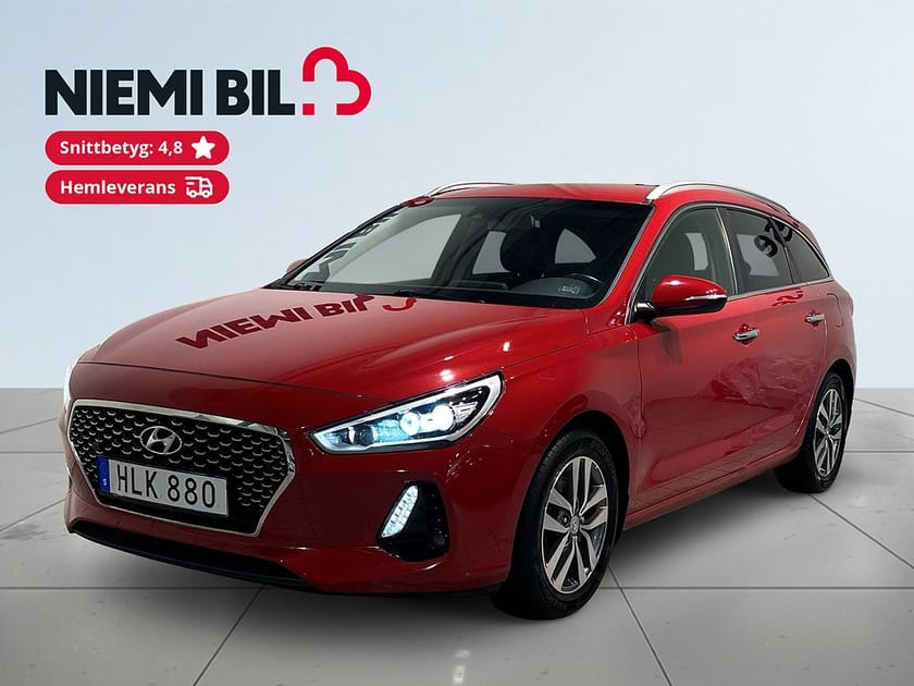 Bild 1 av Hyundai i30 Wagon 1.4 Comfort Mvärm GPS Kamera Rattvärme S/V-hjul