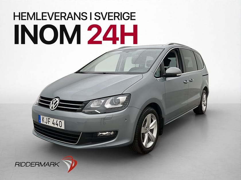 Bild 3 av Volkswagen Sharan 2.0 TDI 140hk 7 sits Drag Pano Kamera