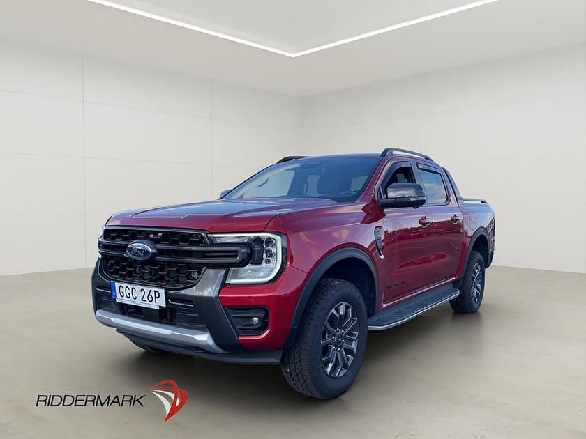 Bild 3 av Ford Ranger Dubbelhytt Wildtrak e-4WD Värm Cockpit Skinn Drag B&O MOMS
