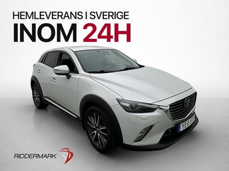 Mazda CX-3 2.0 150hk Optimum BOSE HUD Kamera Drag Värmare