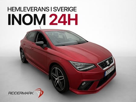 SEAT Ibiza TSI 150hk FR Kamera Beats Adaptiv CarPlay Drag