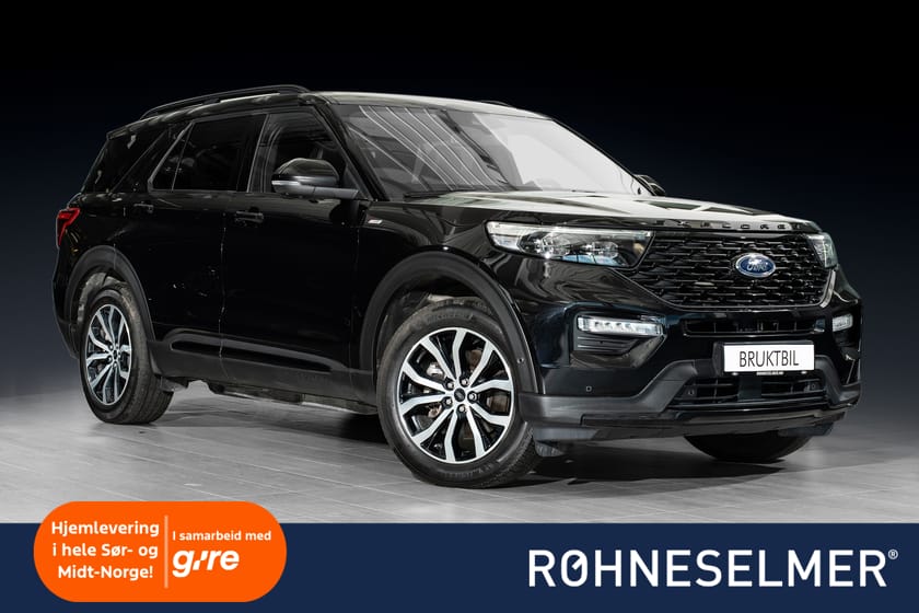 Bilde 1 av Ford Explorer Plug-In Hybrid 3,0 V6 Ecoboost PHEV ST-Line 7s|Massasje|Pano|Krok|360