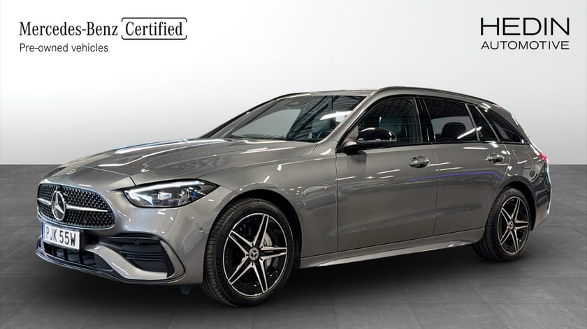 Bild 1 av Mercedes-Benz C 300 T e C300 AMG Line Premium Night Package Drag Adaptiv
