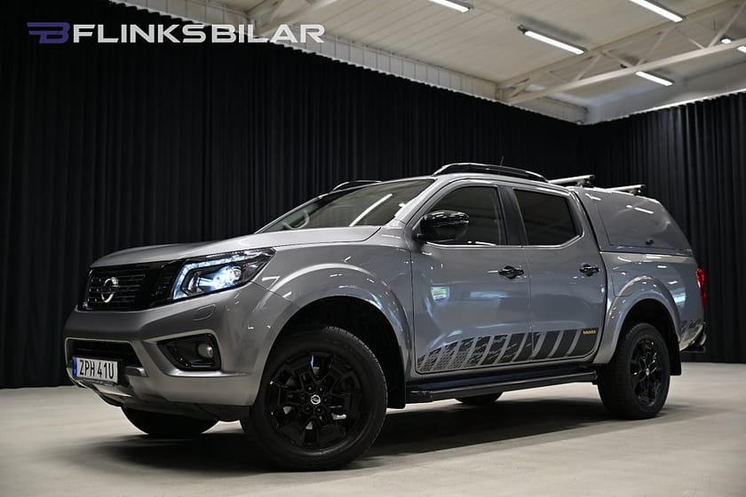 Bild 1 av Nissan Navara Dubbelhytt 190HK Automat|N-Guard|Kåpa|Drag|Värmare|Leasbar|SeUtr!
