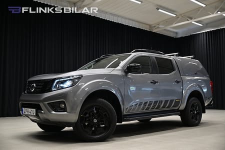 Nissan Navara Dubbelhytt 190HK Automat|N-Guard|Kåpa|Drag|Värmare|Leasbar|SeUtr!