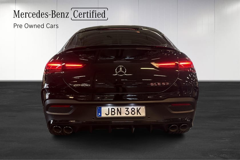 Bild 4 av Mercedes-Benz AMG GLE 53 HYBRID 4MATIC+ Coupé Moms/Burmester/Kolfiber/Panorama