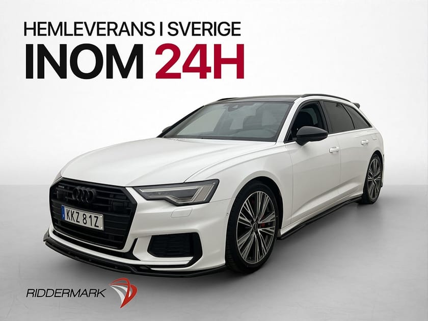 Bild 3 av Audi A6 Avant 55 TFSI e quattro 367hk Q S-Line Pano B&O Cockpit Dragkrok