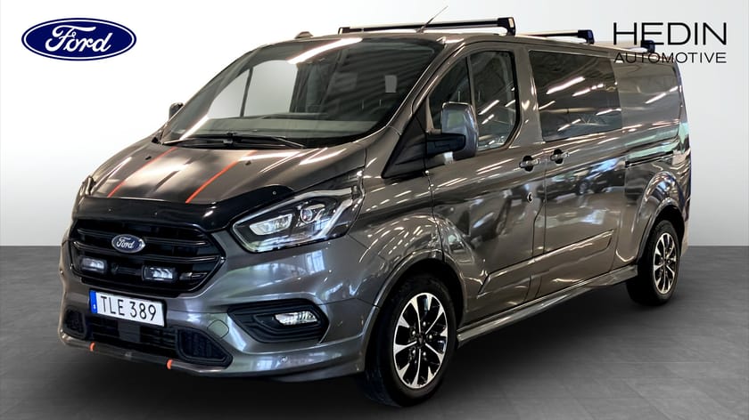 Bild 1 av Ford Transit Custom 290 Dubbelhytt 320 L2 2.0  EcoBlue- Specialbyggd 5-sits