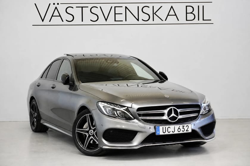 Bild 1 av Mercedes-Benz C 220 d 9G-Tronic AMG Pano/Burmester/Värmare